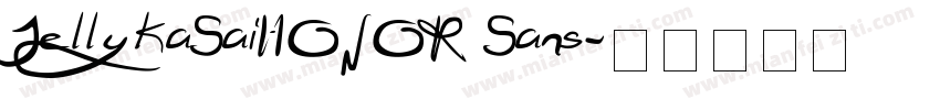 JellykaSaiHONOR Sans字体转换